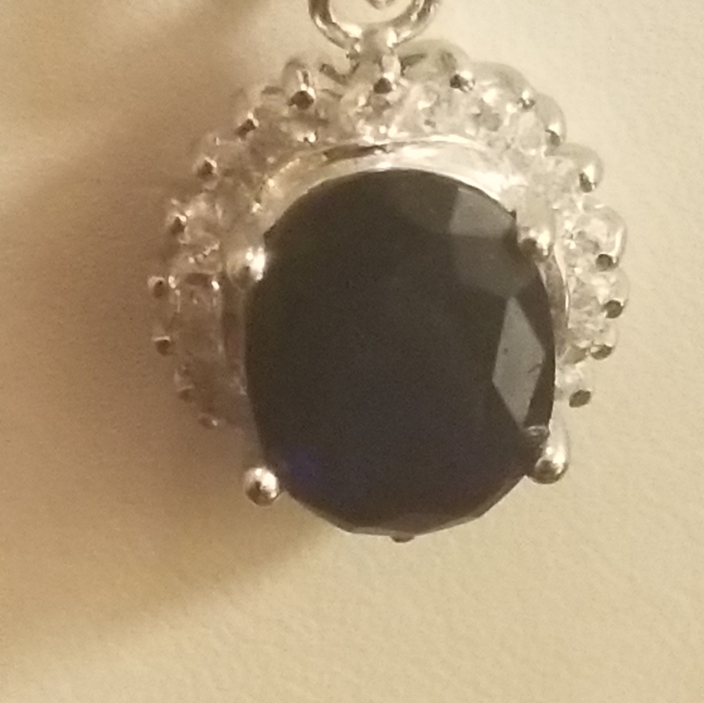 Rare Avon 925 RJ necklace AND size 11 ring PM 592A - Picture 2 of 8
